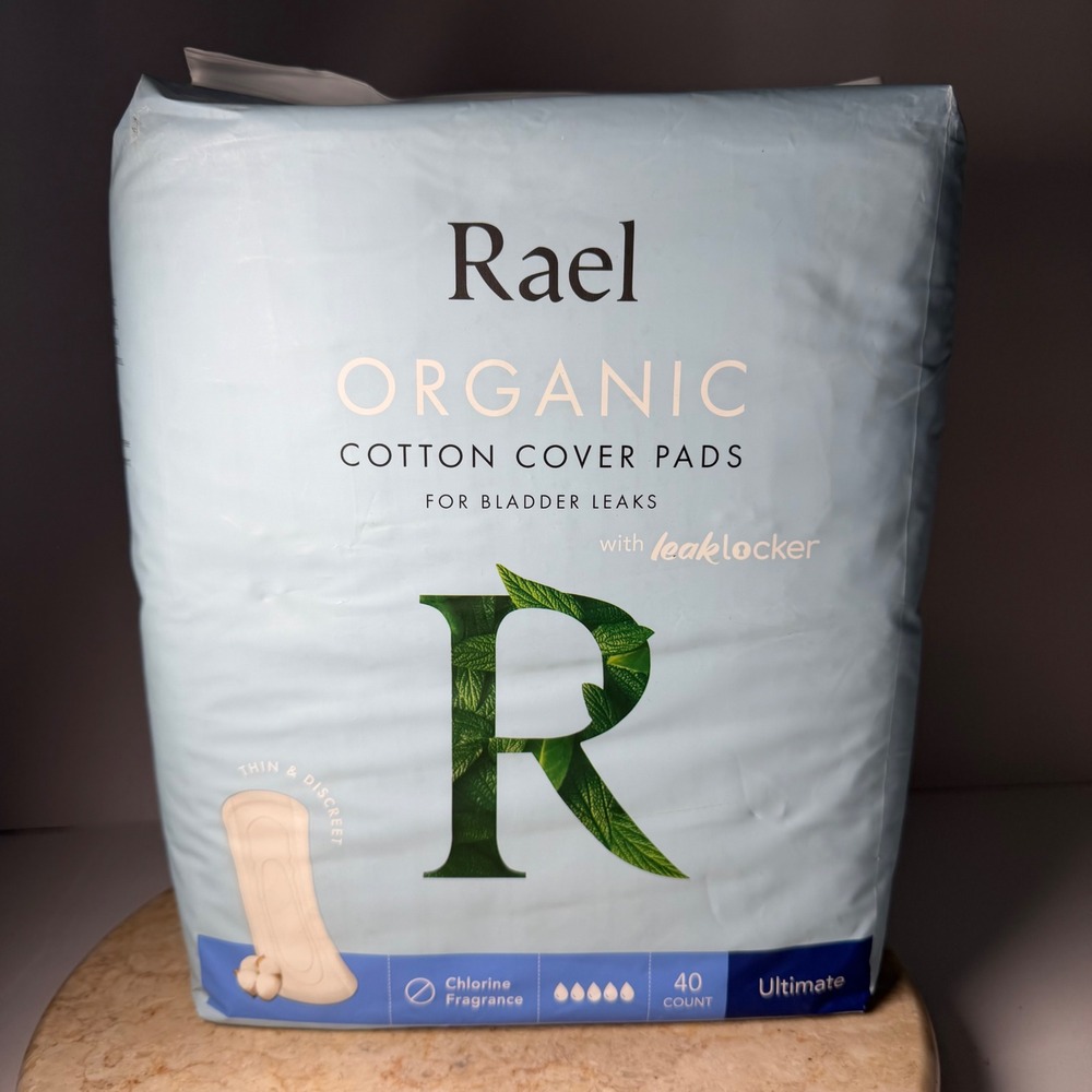 Rael Organic Cotton Cover Bladder Leak Pads 40ct Ultimate